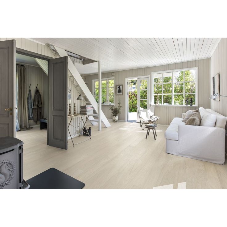 Kovapuulattia Kährs Life Coconut Cream Wide, 1-sauvainen