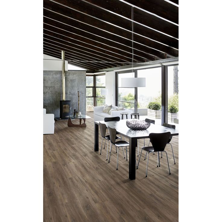 Vinyylilankku Kährs Luxury Tiles Nature Saxon, integroitu askeläänieriste