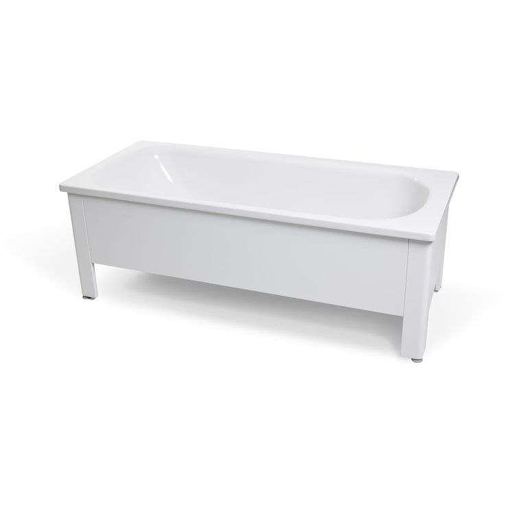 Kylpyamme Kaldewei Ecobad, 1500-1700x700mm, eri kokoja, sis. etu- ja päätylevyt, valkoinen