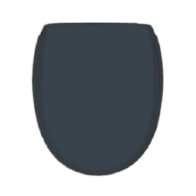 WC-istuimen kansi Kan 2001 Exclusive, kova, soft close, kivenharmaa