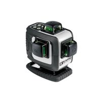 Ristilinjalaser Kapro 884G 4D 4x360°, vihreä