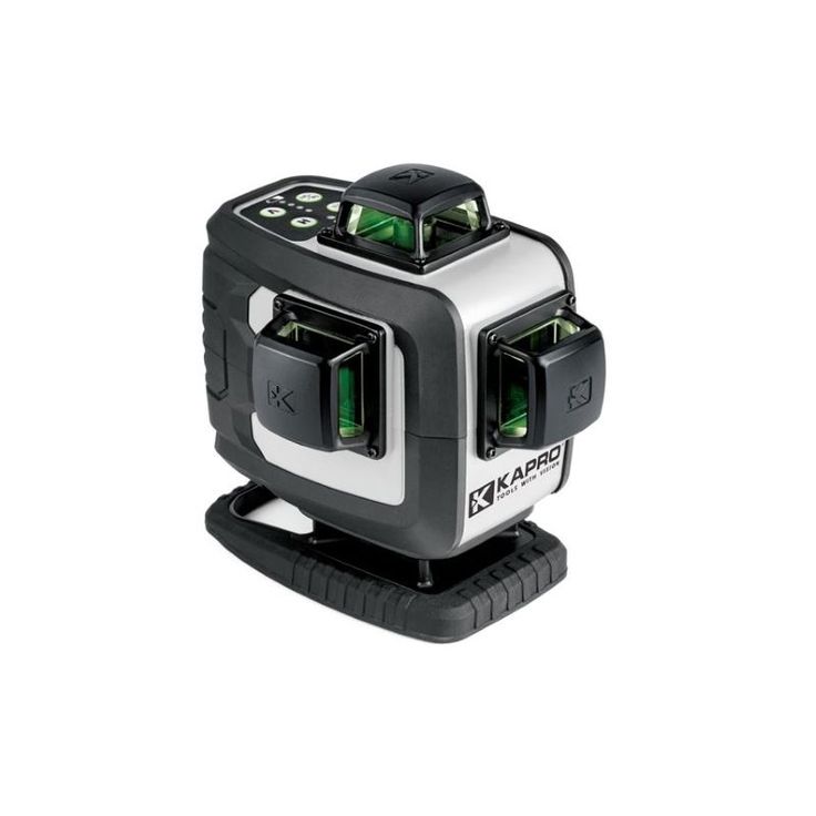 Ristilinjalaser Kapro 884G 4D 4x360°, vihreä