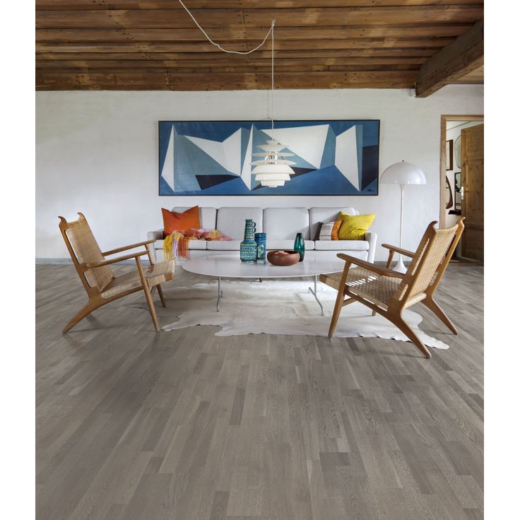 Parketti Karelia Tammi Dacite Grey 3S