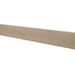 Jalkalista Karitma 7005, 12x42x2750mm, mdf, vaaleanruskea tammi