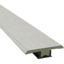 T-lista Karitma 7001, 10x45x2800mm, mdf, valkoinen tammi