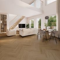Kalanruotovinyyli Karitma Nordic Herringbone 4116 Hailuoto, integroitu askeläänieriste