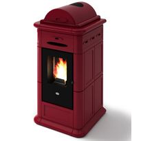 Pellettitakka Eva Calòr Adele 8kW, punainen