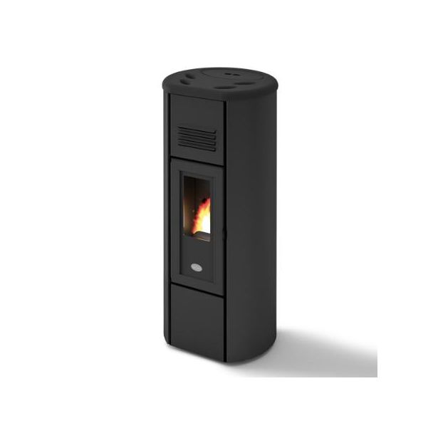 Pellettitakka Eva Calòr Heidi 6kW, musta