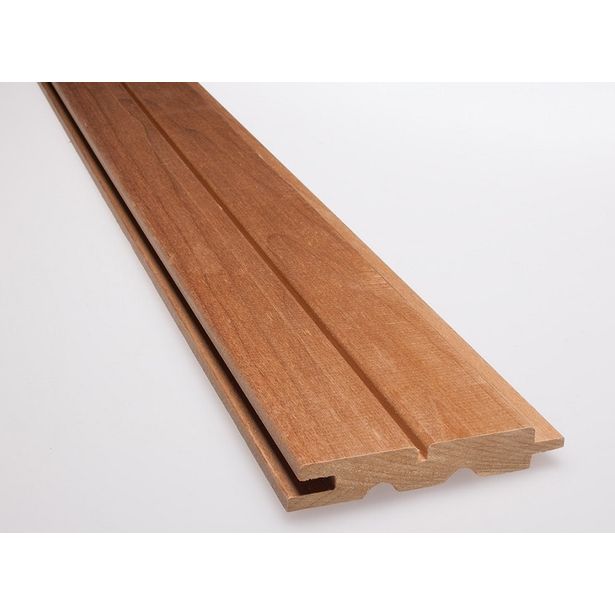 Saunapaneeli Karava Kallio, 1-valeura, 15x90x1800mm, thermohaapa