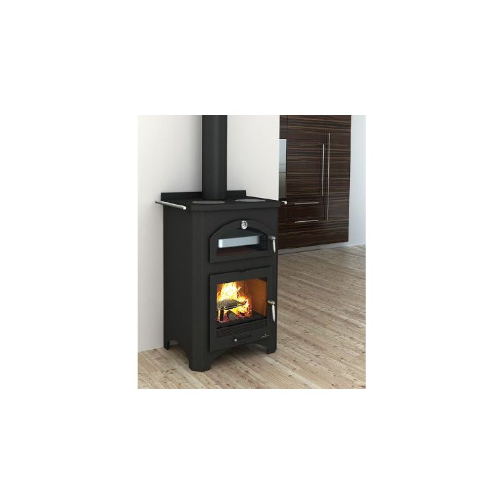 Puutakka/puuhella Bronpi Monza 14kW, musta