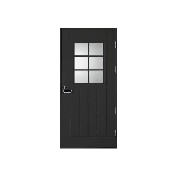Ulko-ovi Kaski UOL1, Thermo, 9-10x21, karmi 115mm, RR23 tummanharmaa