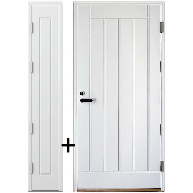 Ulko-ovi Kaskipuu UO1 Thermo, mittatilausovi + levike CLA4/CLK4 Thermo M4