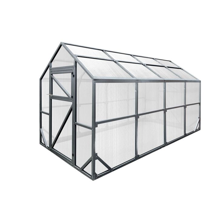 Kasvihuone Ab Polar Classic  2,5m, 6mm kennolevyllä, eri kokoja