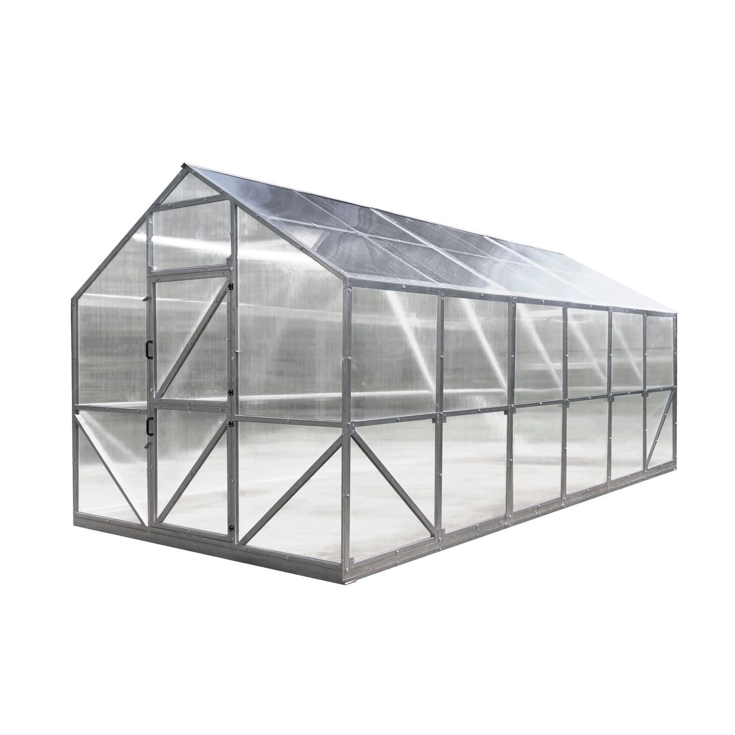 Kasvihuone Ab Polar Classic 2,5x6m, 6mm polykarbonaatti