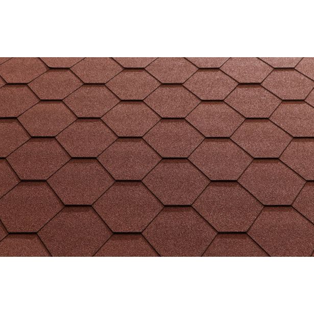 Kattohuopa Katepal Classic KL, punainen, 3m2/pkt