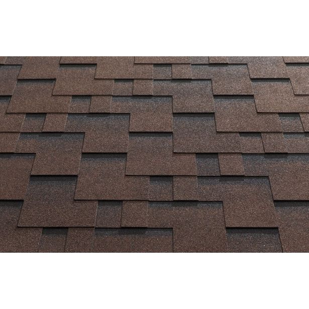 Kattohuopa Katepal Rocky, kaarnanruskea, 3m2/pkt