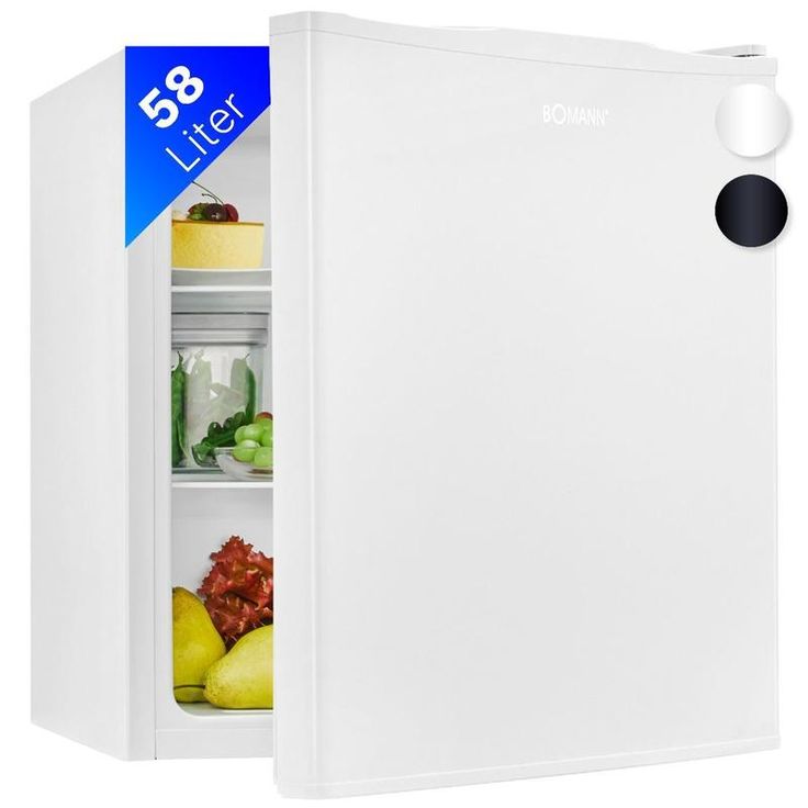 Jääkaappi Bomann KB7347W, 47cm, musta