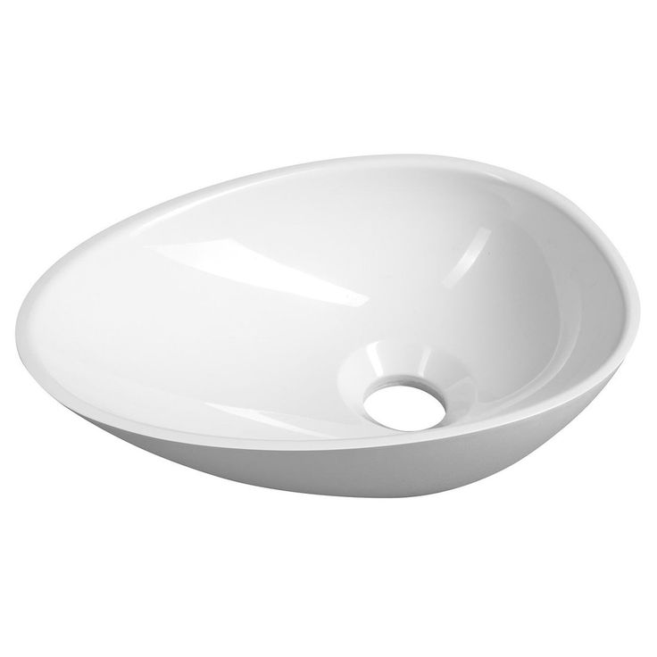 Malja-allas Interia Kea 320x220 mm, valkoinen