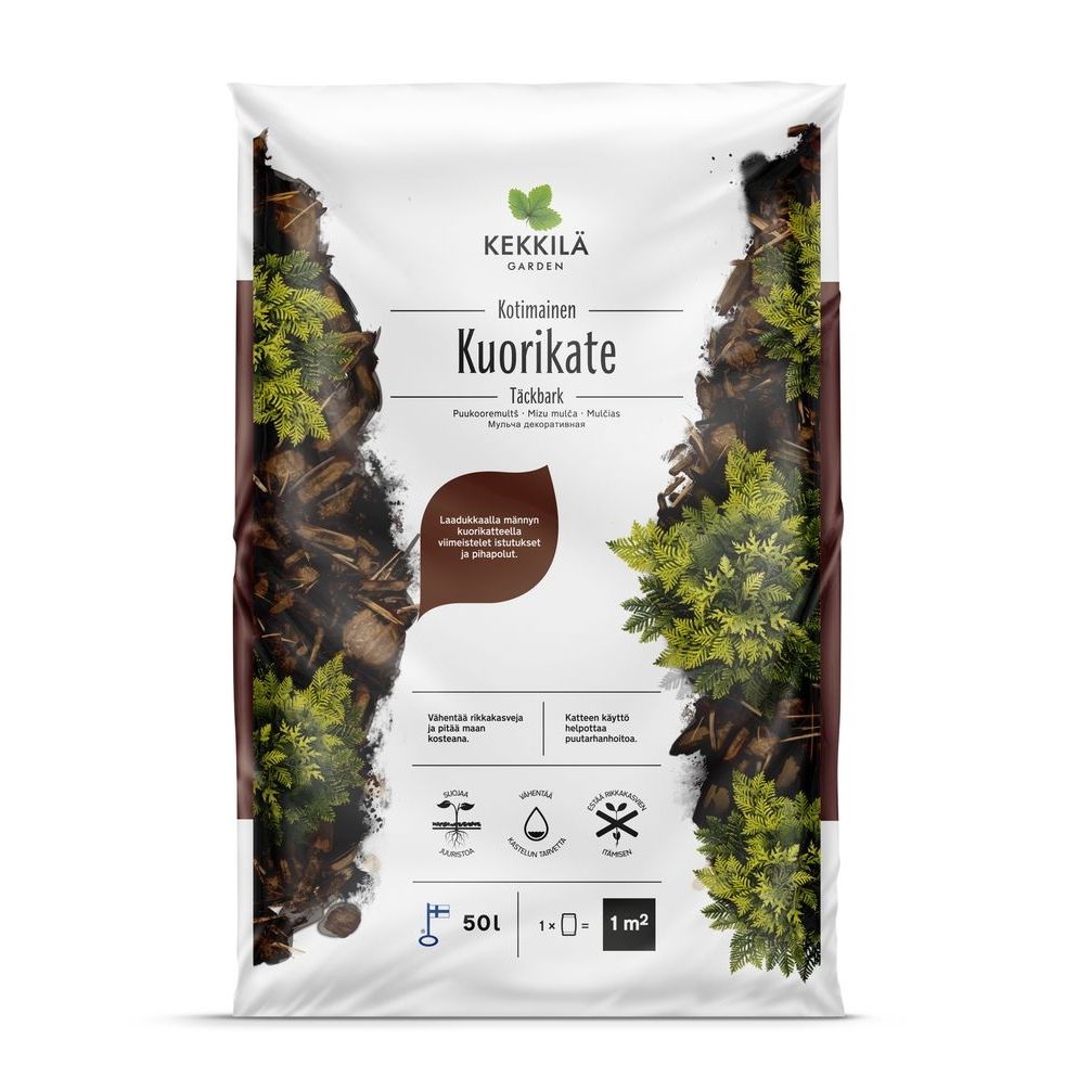 Kuorikate Kekkilä, 60 säkkiä x 50 litraa/lava, 3000 litraa