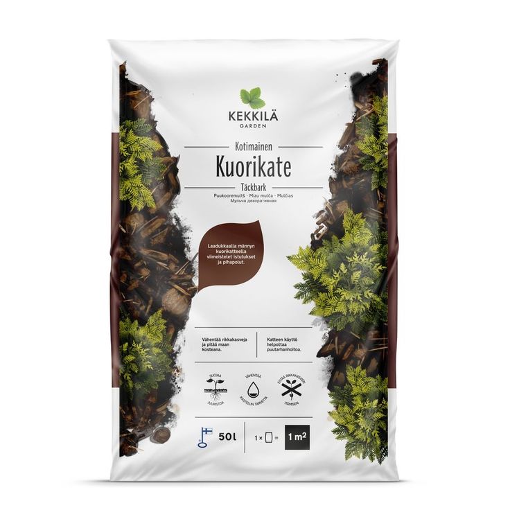 Kuorikate Kekkilä, 60 säkkiä x 50 litraa/lava, 3000 litraa