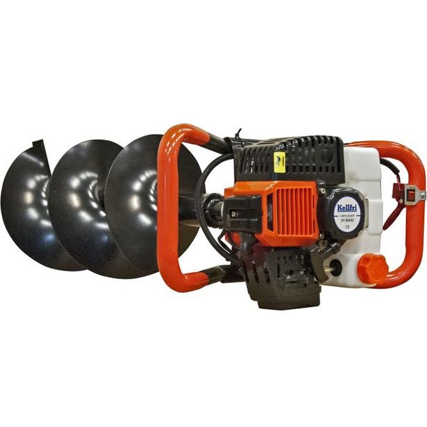 Bensiinikäyttöinen maapora 300 mm terällä