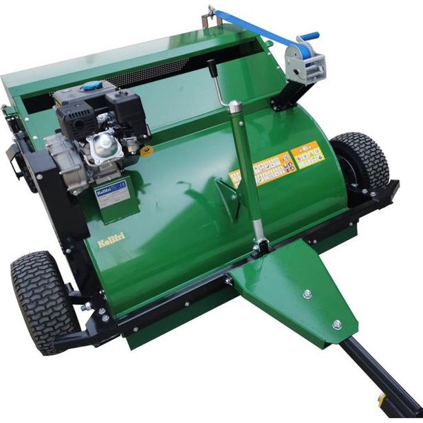 Ruohon ja lehtien kerääjä mönkijälle