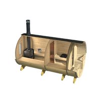 Tynnyrisauna Tene Kemi 8.4m²