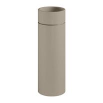 Vapaasti seisova pesuallas Kerasan Oke, lattiaviemäri P-trap, ø30x88.5cm