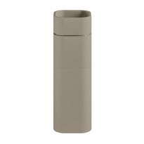 Vapaasti seisova pesuallas Kerasan Hako, lattiaviemäri S-trap, ø30x30x88.5cm