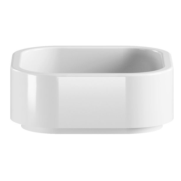 Malja-allas Kerasan Hako 40x40cm, valkoinen