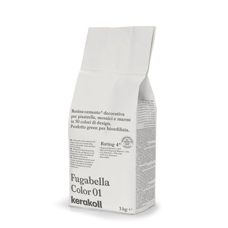 Saumauslaasti Kerakoll Fugabella Color, eri vaihtoehtoja