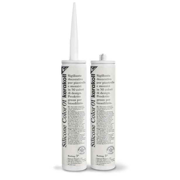 Saumausmassa Kerakoll Silicone Color, 310ml, eri värejä