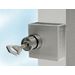 Liukuoven Abloy-avainlukko ja 2 kpl avaimia