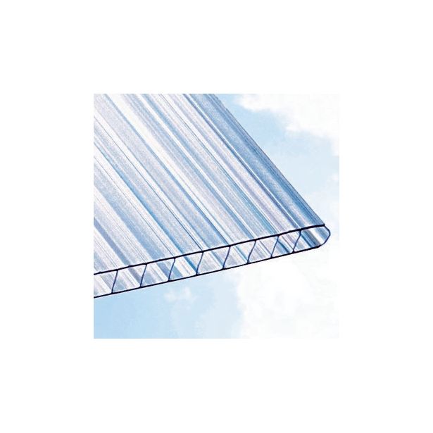 PC-kerroslevy Keraplast 10mm, 1050x4000mm, kirkas 4.2m²