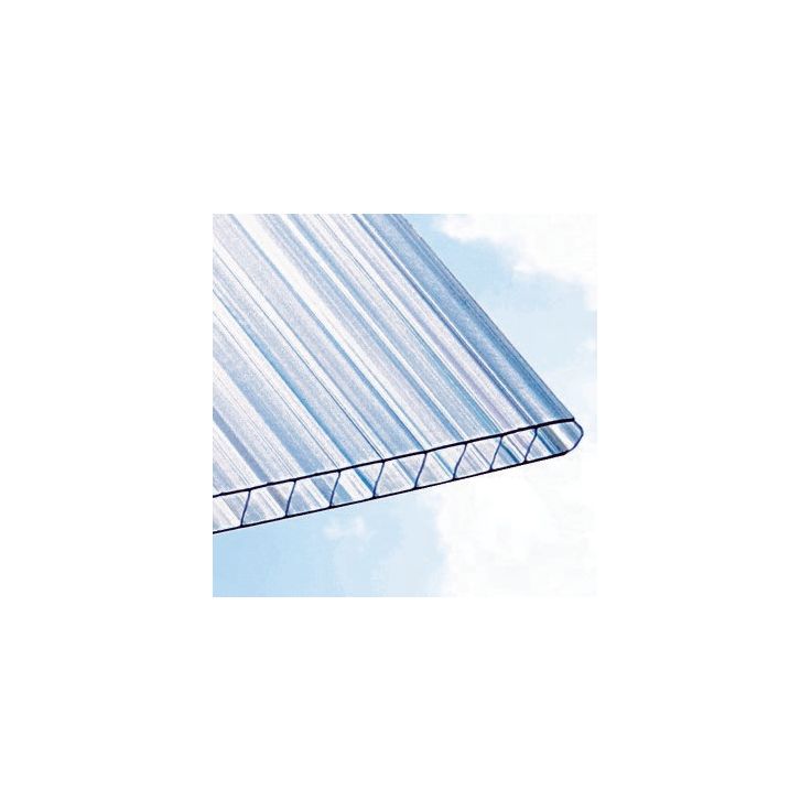PC-kerroslevy Keraplast 10mm, 1050x4000mm, kirkas 4.2m²