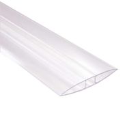 H-profiili Keraplast PC 6mm, kirkas 3,5 m