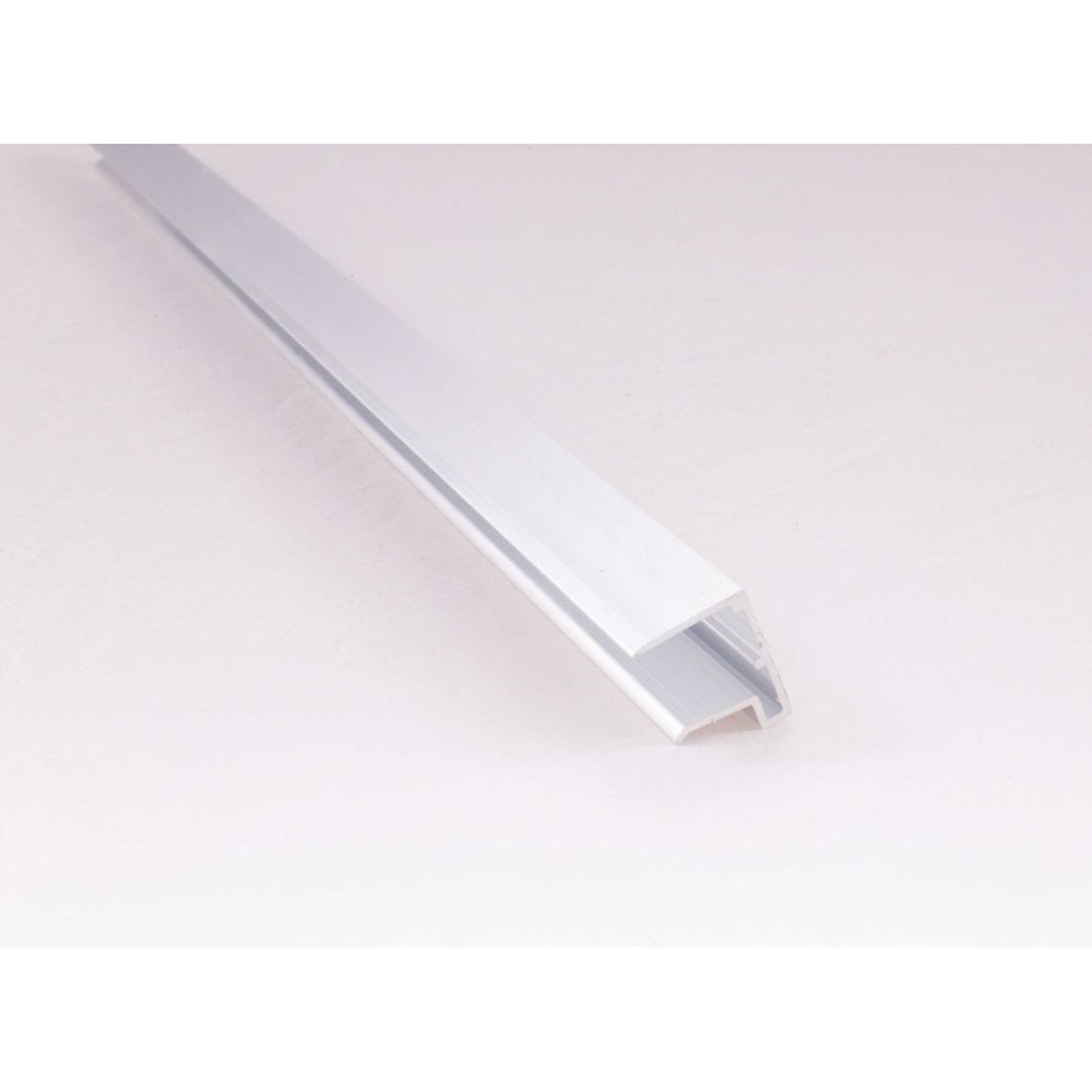 U-päätelista Keraplast 16mm, alumiini, 3.0m