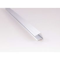 U-päätelista Keraplast 16mm, alumiini, 3.5m