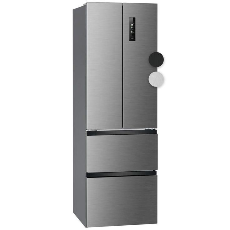 Jääkaappipakastin Bomann KG7354IX, Side-by-Side, 60cm, teräs