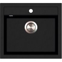 Keittiöallas Kiwi SQQ100, hanalipalla, 565x510mm, kvartsikomposiitti