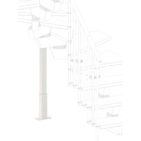 Lattiatuki Rintal Knock -portaisiin, 100-200cm