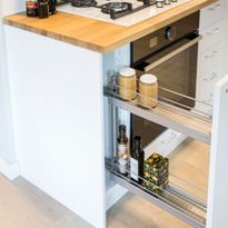 Alakaapin irtosivu Ideal Keittiöt Halla, 588x860x18mm, mattavalkoinen