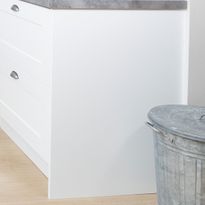 Alakaapin irtosivu Ideal Keittiöt, 588x860x16mm, mattavalkoinen