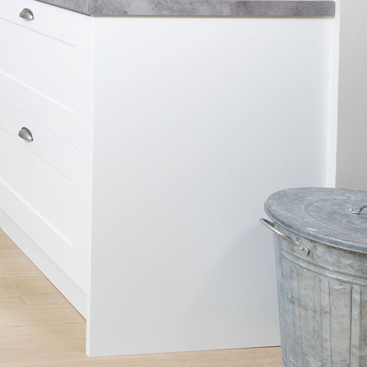 Alakaapin irtosivu Ideal Keittiöt, 588x860x16mm, mattavalkoinen