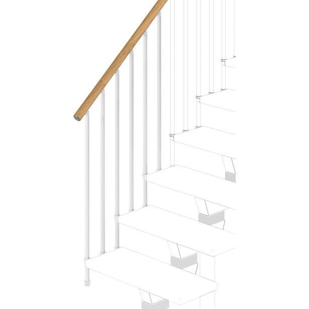 Käsijohde Rintal Knock, suoriin portaisiin