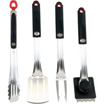 Grillivälinesetti Kobe Premium BBQ, 4-osainen, ruostumaton teräs