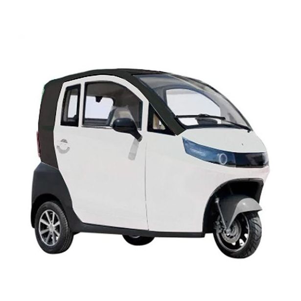 Täyssähkömopo Kontio Motors Autokruiser Luxury LongRange valkoinen/musta