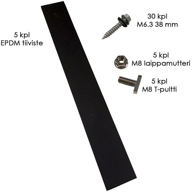 Kontio Solar Strong asennussarja huopa- ja profiilikatto kiinnikkeille pääkuva