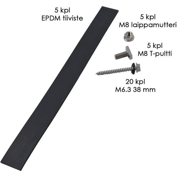 Kontio Solar Strong asennussarja aaltopeltikatto kiinnikkeelle pääkuva