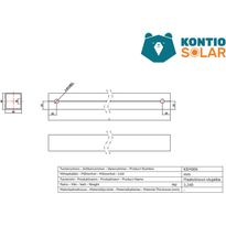 Maatelineen etujalka Kontio Solar Strong